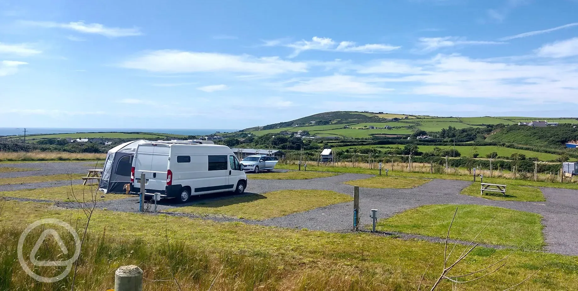 View of the campsite