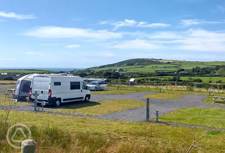 View of the campsite