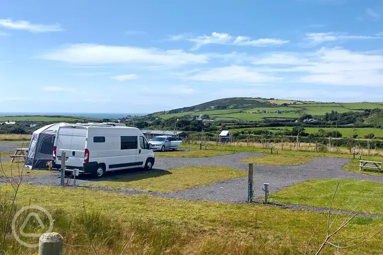 View of the campsite