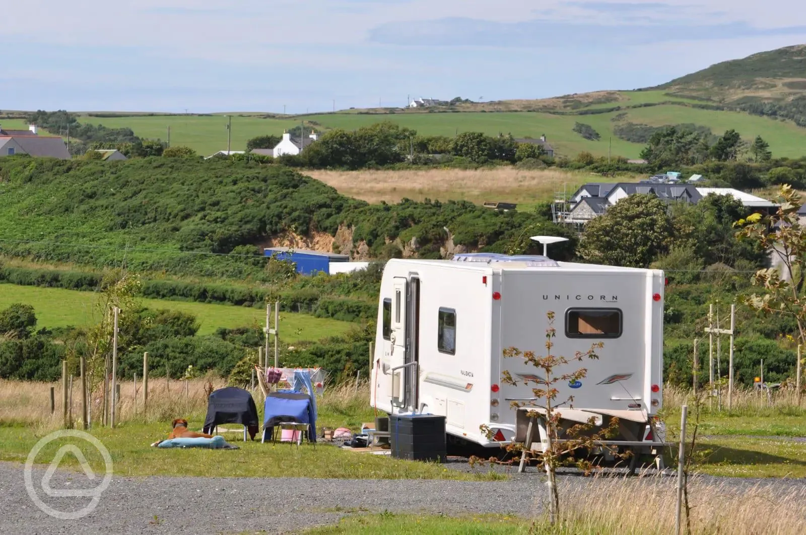 Electric hardstanding touring pitches