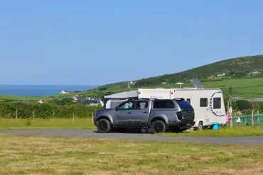 Electric hardstanding touring pitches