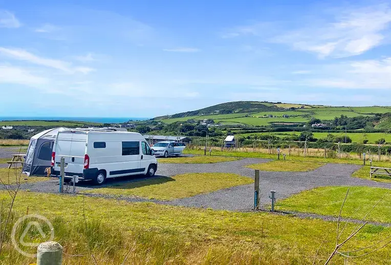 View of the campsite