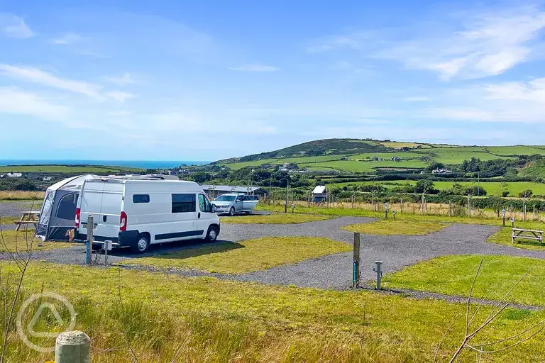 View of the campsite