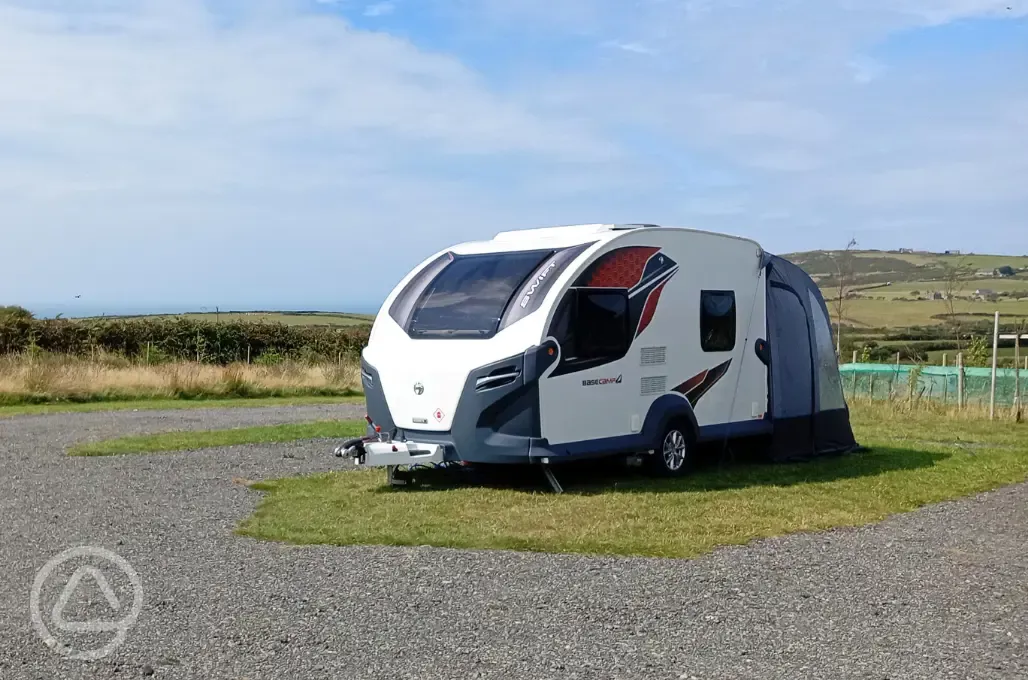 Grass touring pitches