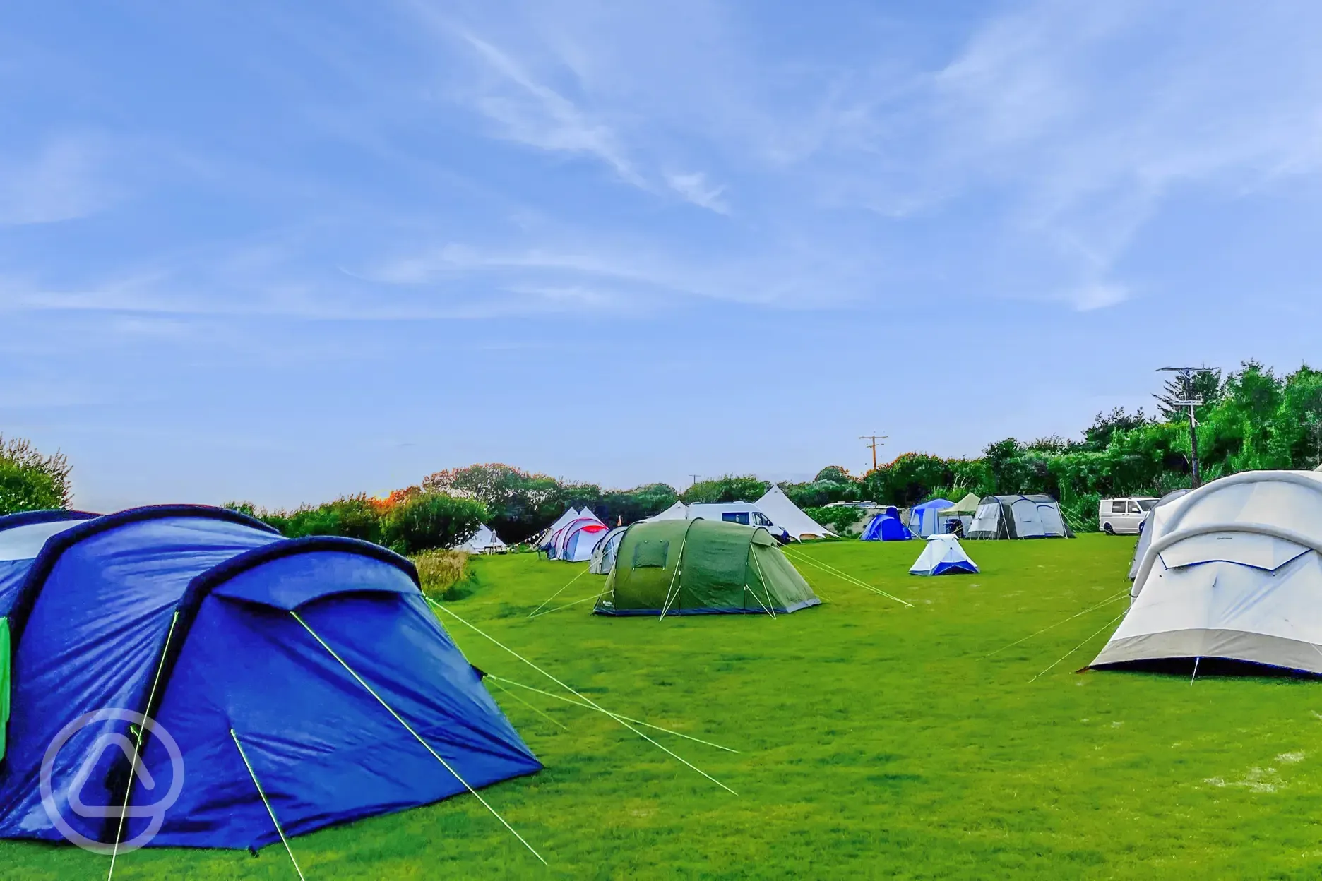 Non electric grass pitches