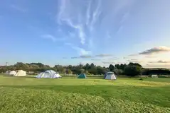 Non electric grass pitches overlooking the lake Non electric grass pitches overlooking the lake