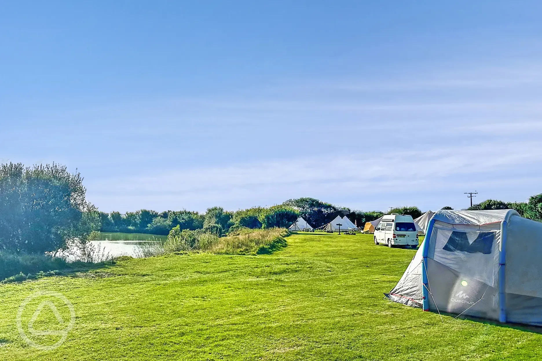 Non electric grass pitches