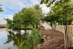Luxury furnished lakeside bell tent Luxury furnished lakeside bell tent