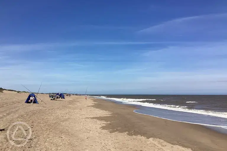Next to Chapel Saint Leonards Beach