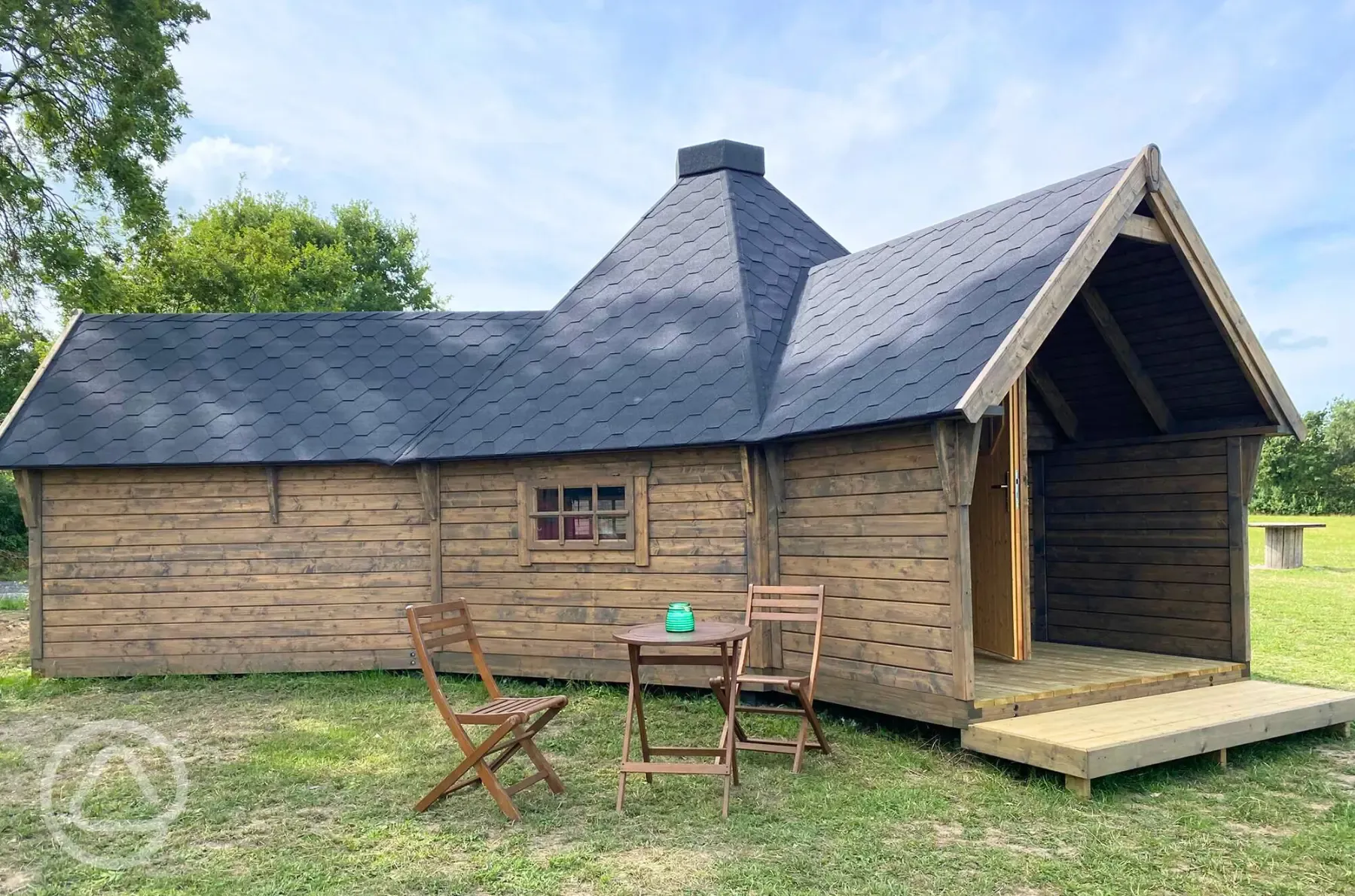 Glamping cabin