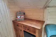 Glamping cabin sideboard Glamping cabin sideboard