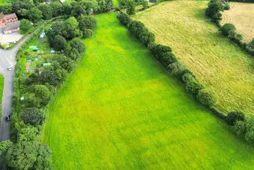 Aerial of the site