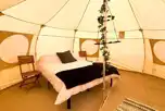 Luna and Nova bell tent interior