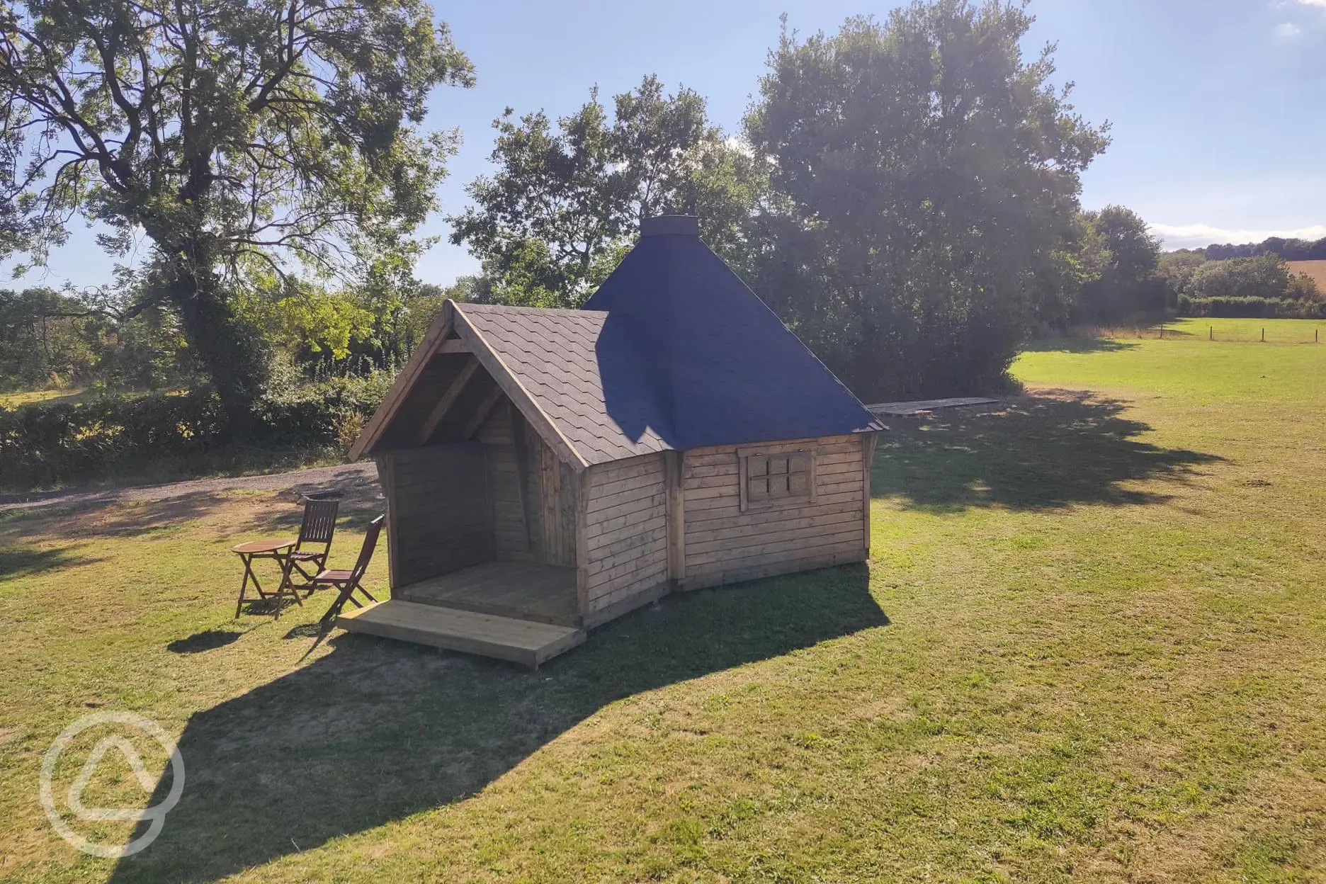 Glamping cabin