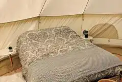 Bell tent interior