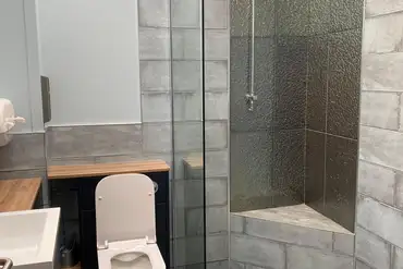 Toilet and shower