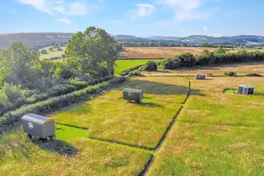Aerial of the site