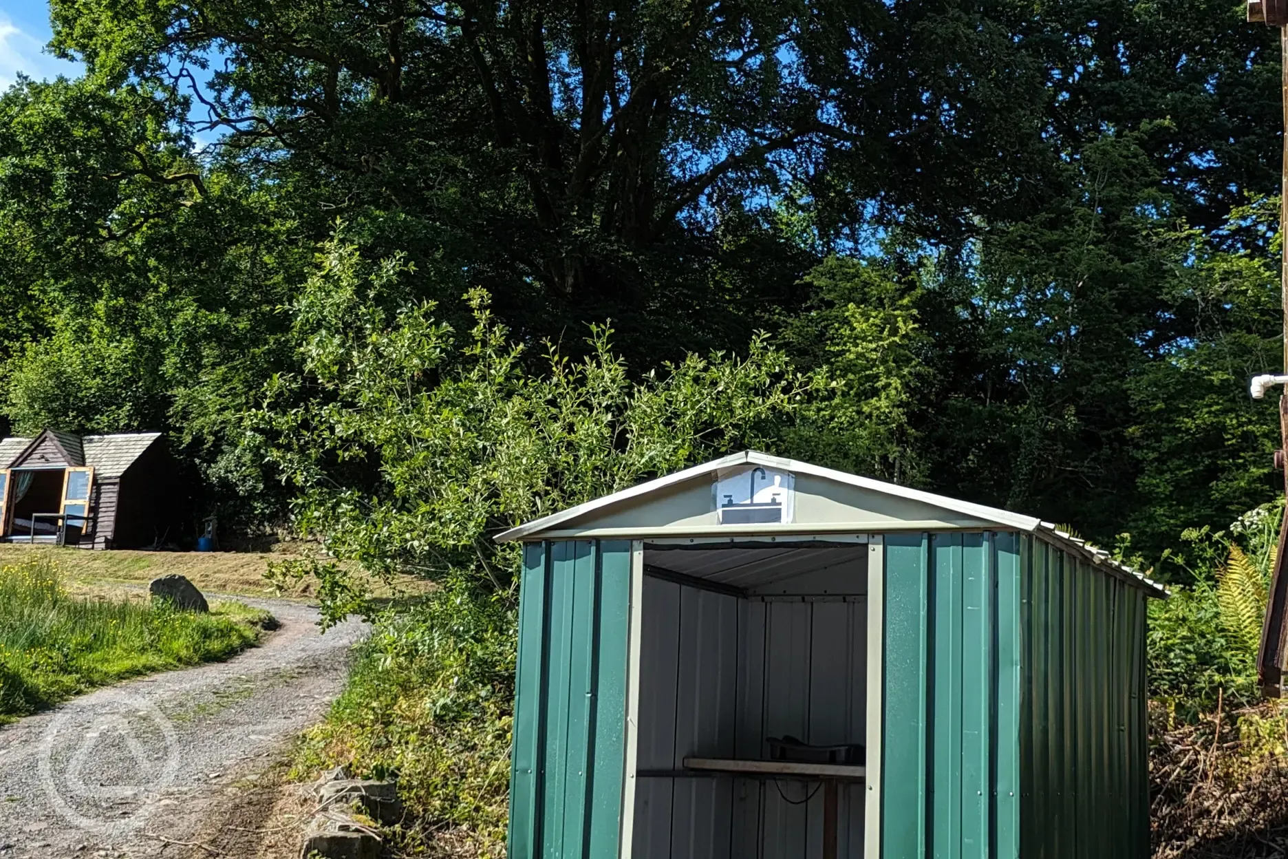 Washing up area