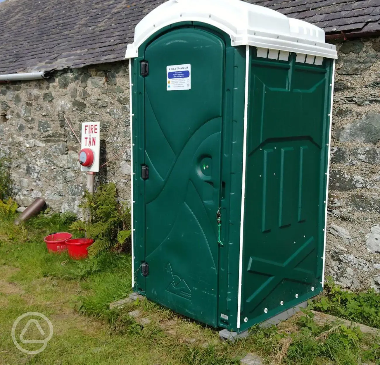 Portable toilet for campers