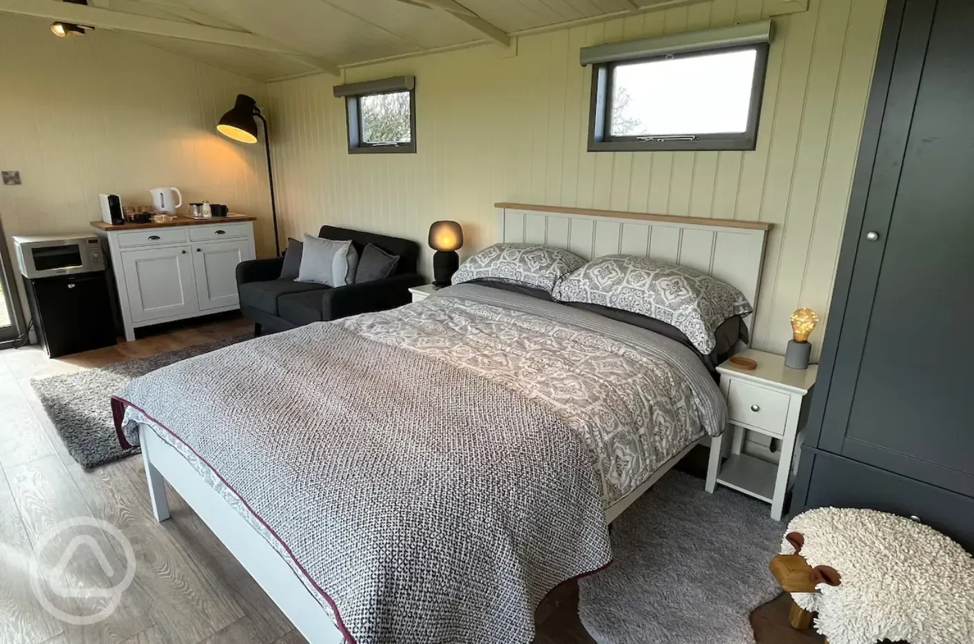 Orchard House glamping cabin