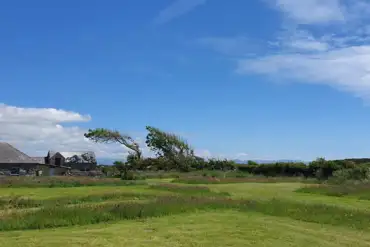 Non electric grass tent pitches