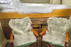 Jean shepherd's hut interior Jean shepherd's hut interior