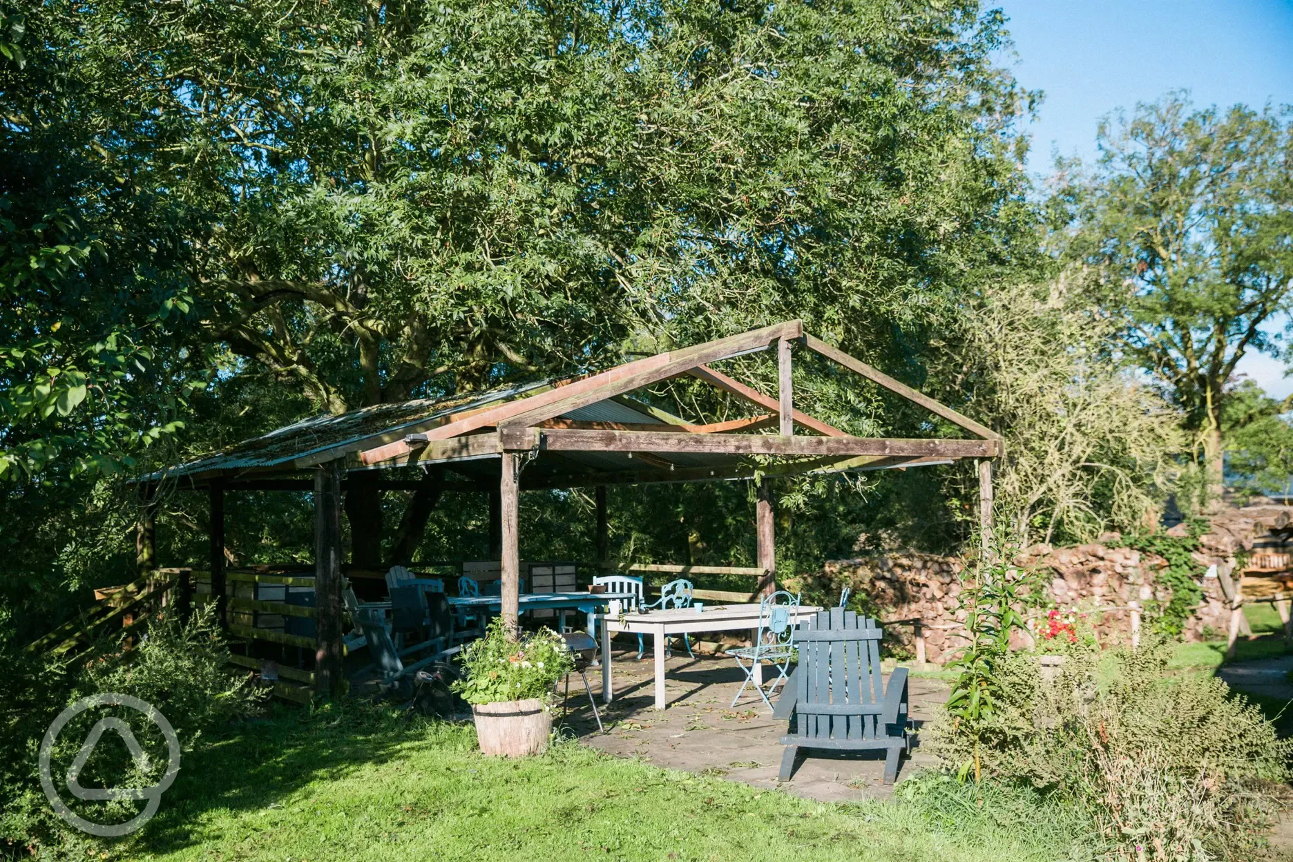 Warren Bank decking area