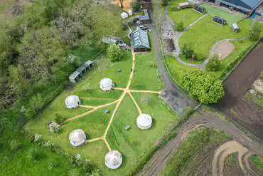 Warren Bank yurts