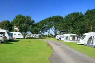 Marazion Touring Park, St Hilary, Penzance, Cornwall (6 miles)