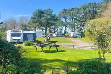 Grass touring pitches