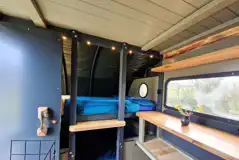 Foot O'Skiddaw interior with two double bunk style beds