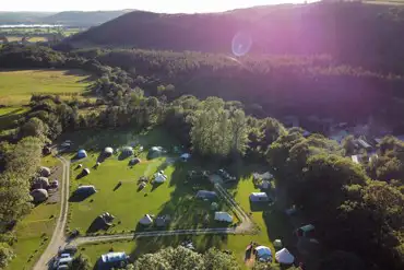 Aerial of the site