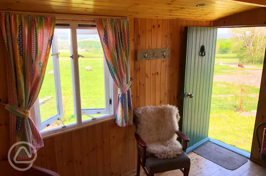 Woodman's Bothy interior