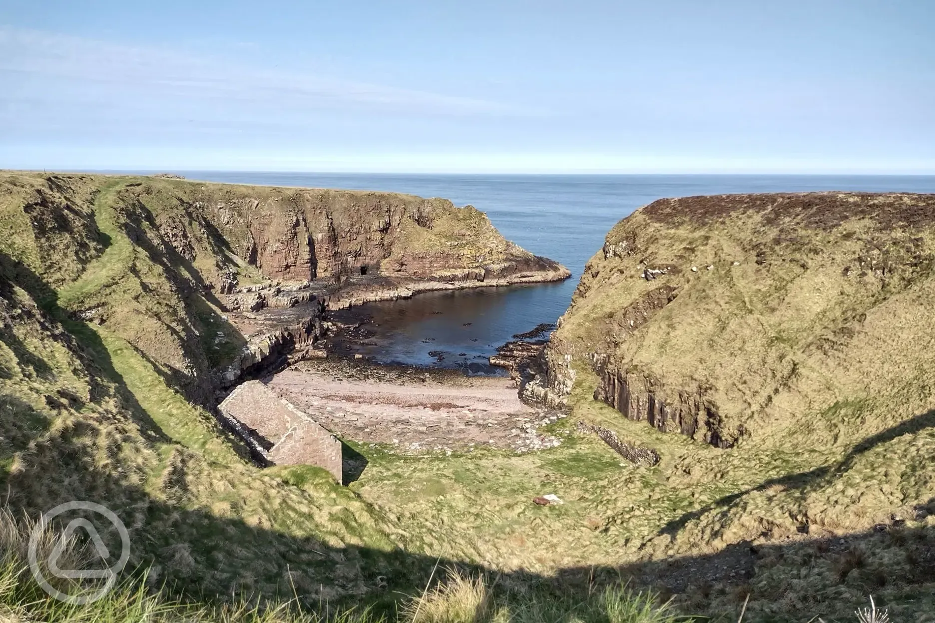 Nearby cove