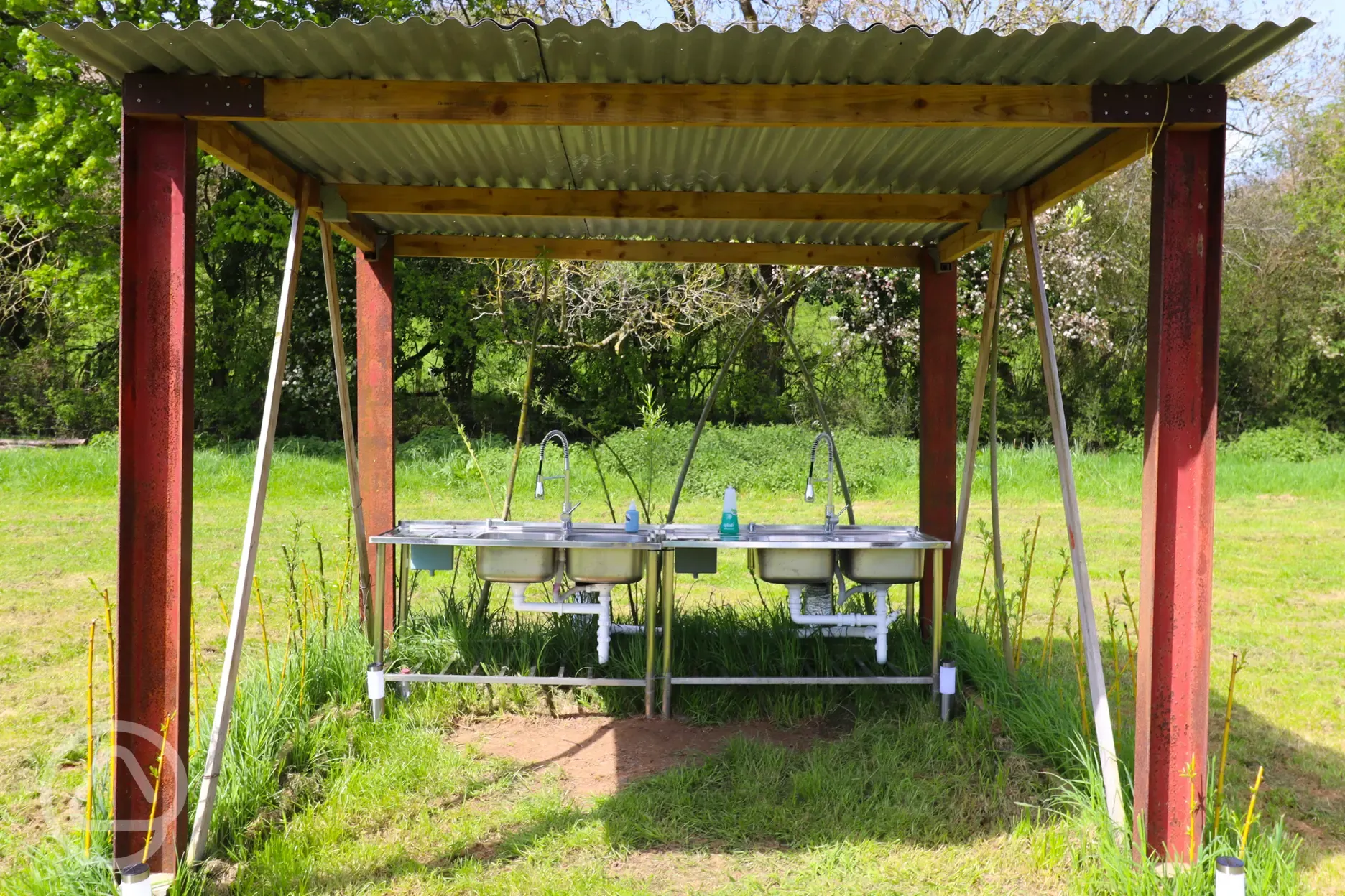 Washing up area