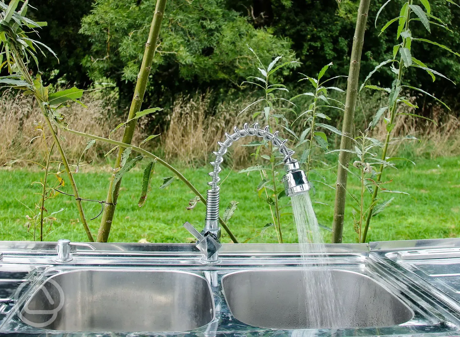 Washing up area