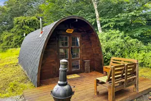 Green Oak Nature Retreat, Dunfermline, Fife (9.5 miles)