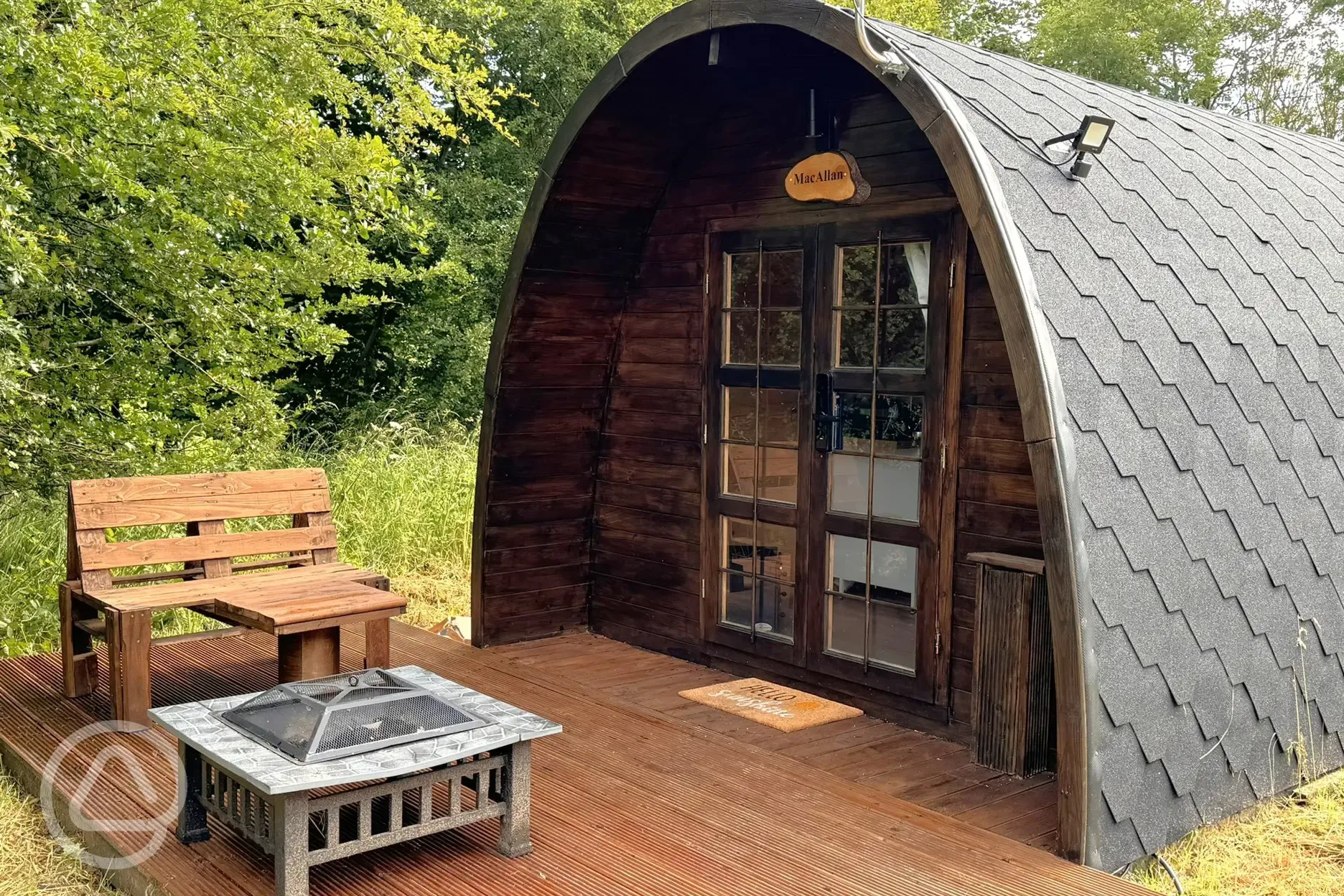 Glamping pod