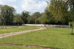 Grass electric pitches for motorhomes and campervans