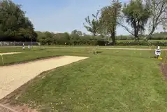 Hardstanding pitches measuring 3m x 6m