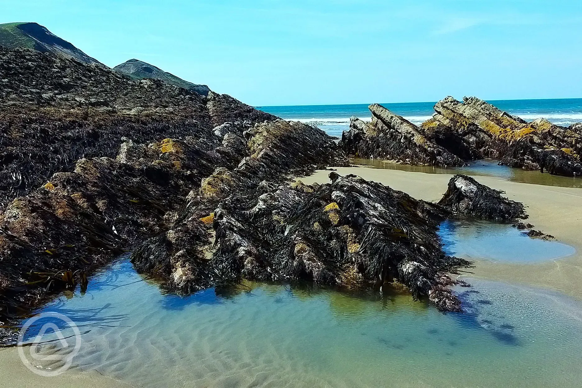 Crackington Haven bay - nearest beach