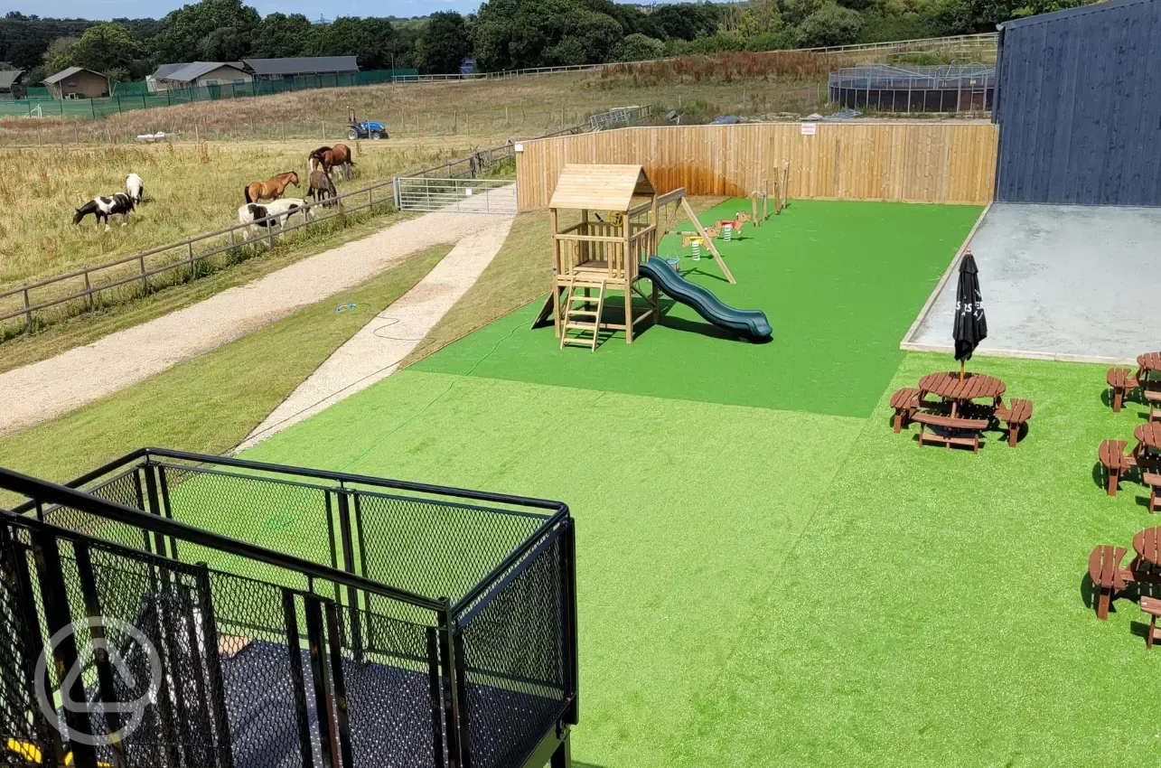 Outdoor play area