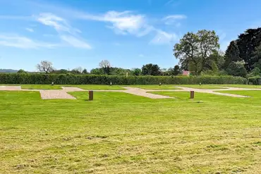 Electric hardstanding touring pitches with 16 amp hook up (12m x 3m)