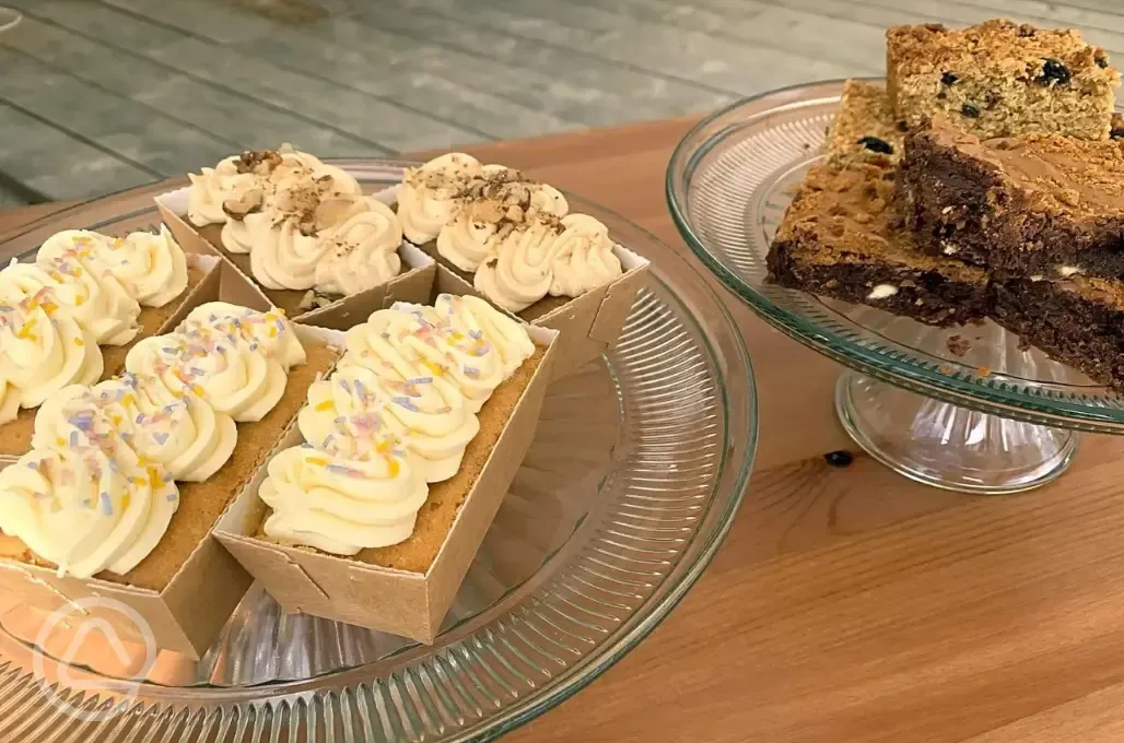 Treats from the bar at Cherry Burton Leisure Park