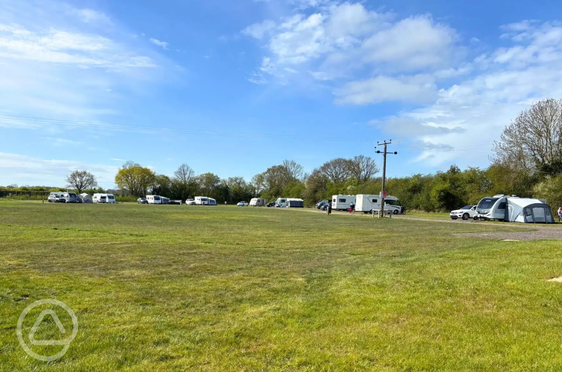 Overview of Henstead Fields Caravan and Campsite