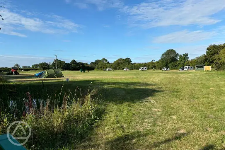 Overview of the campsite