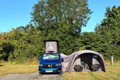 Fully serviced hardstanding pitches