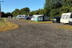 Fully serviced hardstanding pitches