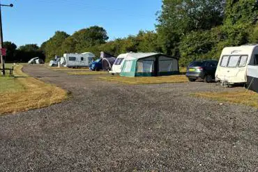 Fully serviced hardstanding pitches