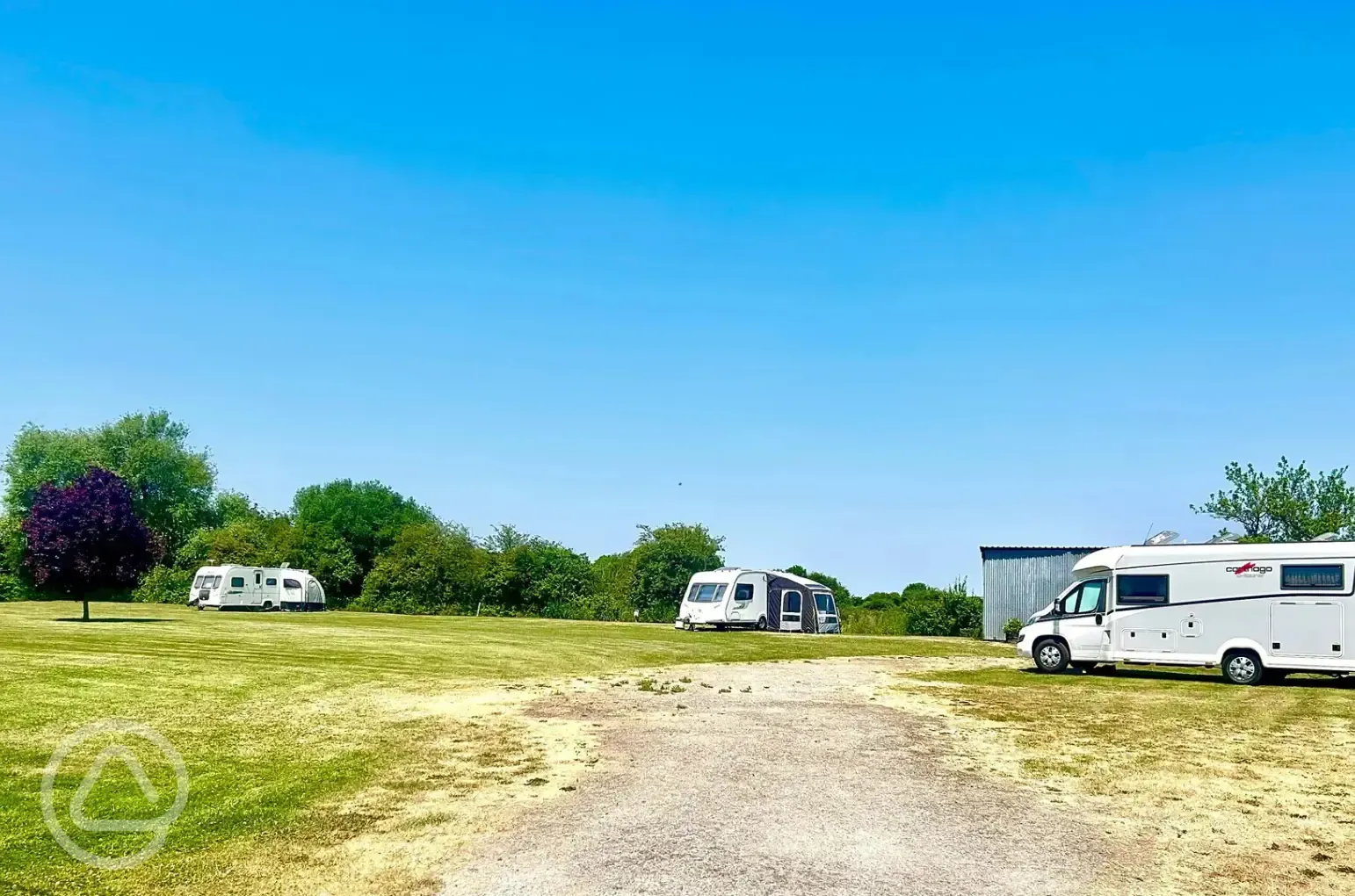 CAMC electric grass touring pitches